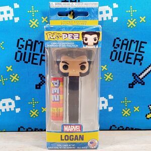 Funko PoP Pez Marvel X-Men Logan Wolverine Candy Dispenser Limited Edition New